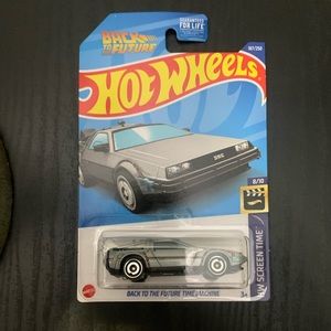 Back to the future Time Machine hotwheel